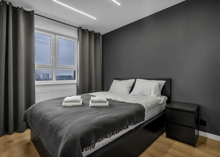 12Th Floor Wola Modern Apartment