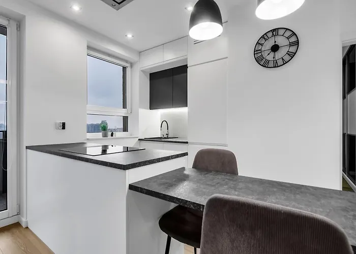 12Th Floor Wola Modern Apartment
